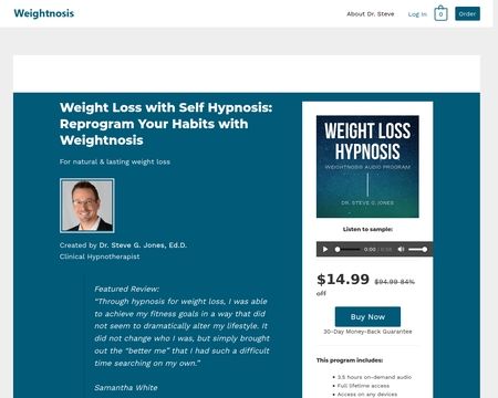 website thubmnail of Weightnosis