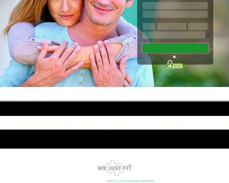 website thubmnail of WeJustFit