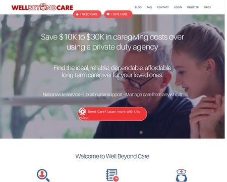 website thubmnail of Well Beyond Care