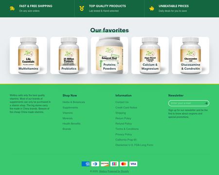 website thubmnail of Wellica