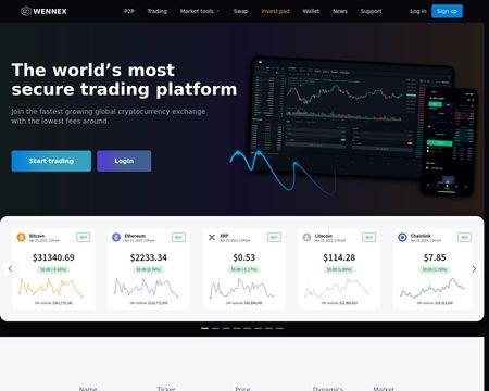 website thubmnail of Wennex.org