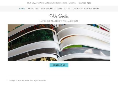 website thubmnail of WeScribe