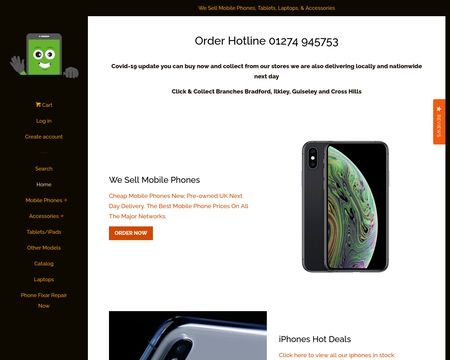 website thubmnail of We Sell Mobile Phones