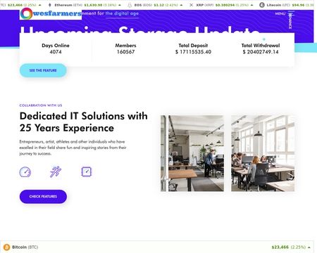 website thubmnail of Wesfarmers.site