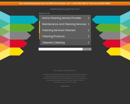 website thubmnail of Weshineyourgrime