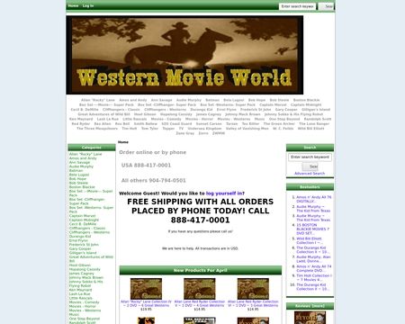 website thubmnail of Western Movie World
