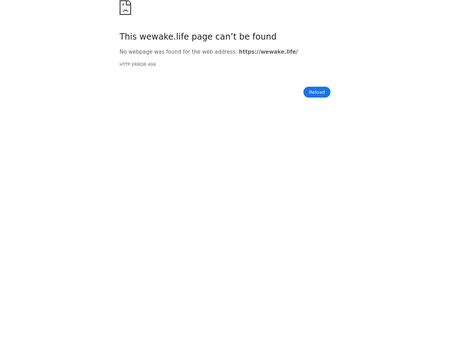 website thubmnail of WeWake.life