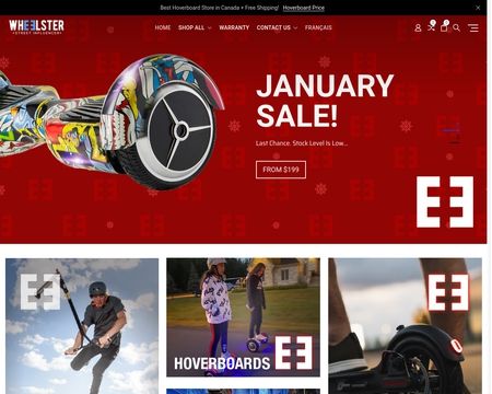 website thubmnail of Wheelster