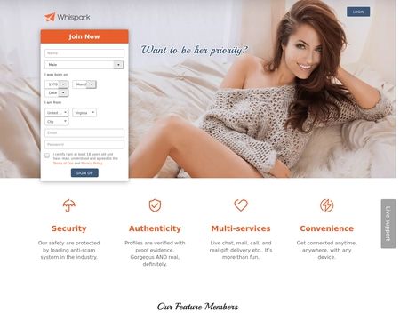 website thubmnail of Whispark
