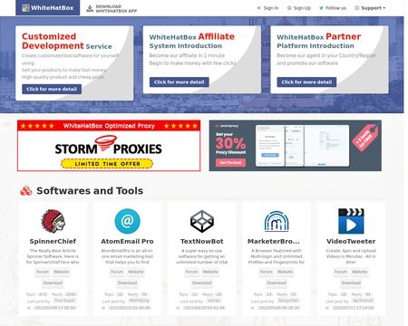 website thubmnail of WhiteHatBox