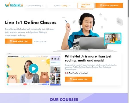 website thubmnail of WhiteHat Jr.