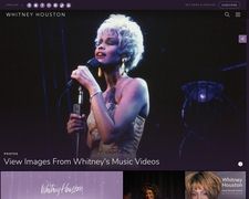 Thumbnail of Whitney Houston Official Site