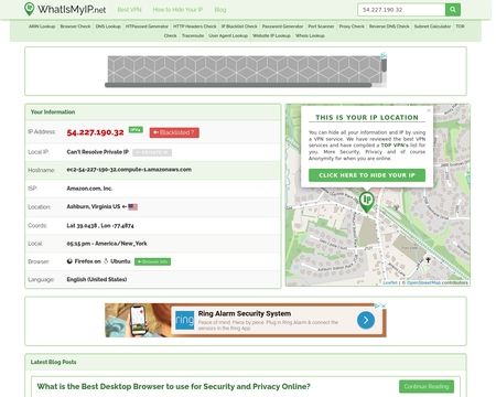 website thubmnail of WhoIsThisIP