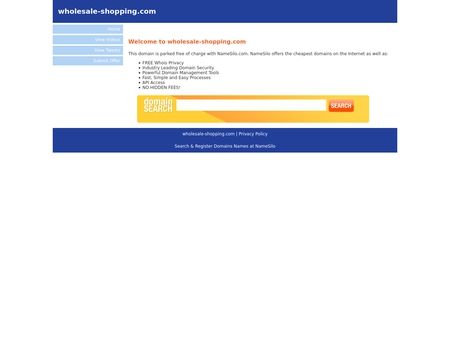 Wholesale-shopping