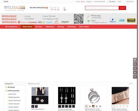 website thubmnail of Wholesale888