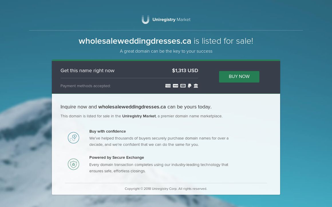 website thubmnail of Wholesale wedding dresses.ca