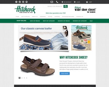 website thubmnail of Hitchcock Wide Shoes