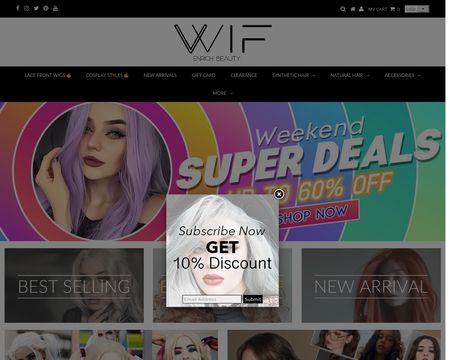 website thubmnail of Wigisfashion