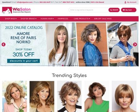 website thubmnail of WigSalon