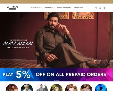 website thubmnail of Wijdanstore