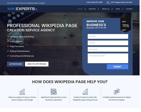 website thubmnail of Wikiexpertsinc