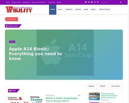 website thubmnail of Wikility.info
