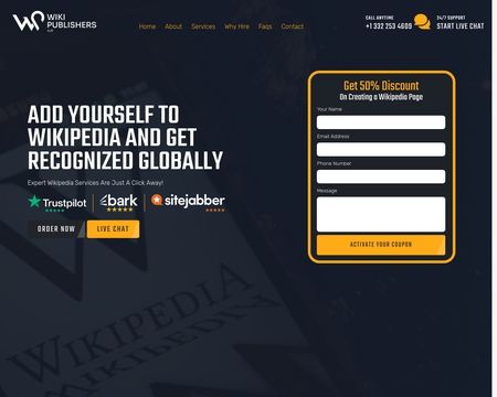 website thubmnail of Wikipublishersllc