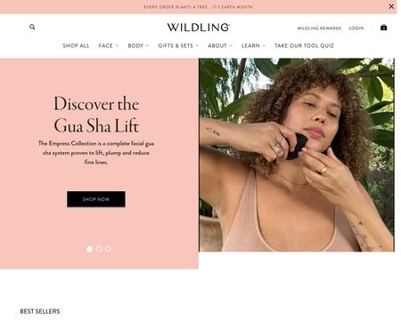 website thubmnail of Wildling Beauty