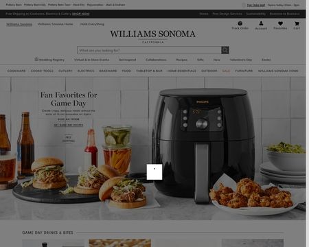 website thubmnail of WilliamsSonoma