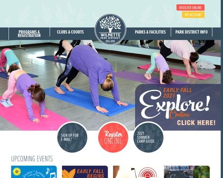 website thubmnail of Wilmette Park