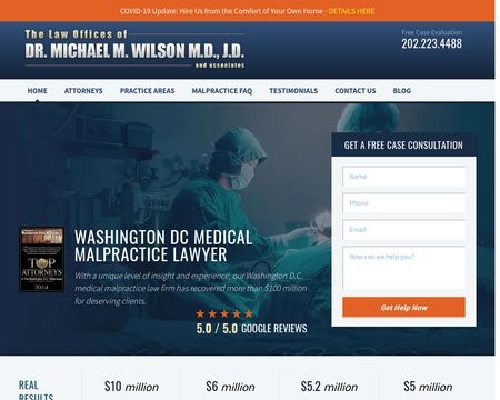 website thubmnail of Wilsonlaw