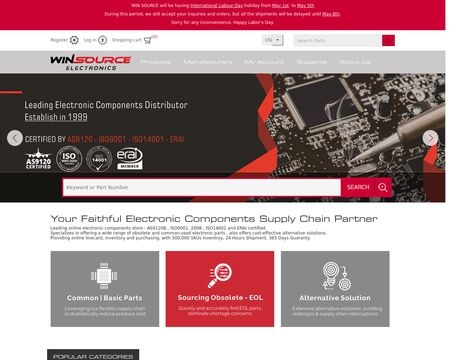 website thubmnail of Win-source