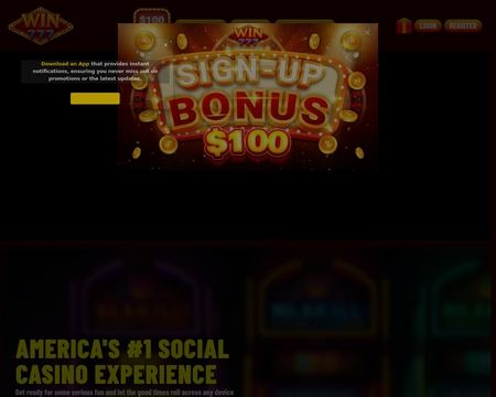 website thubmnail of Win777.us