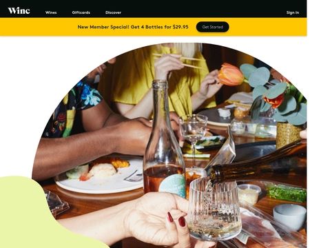 website thubmnail of Winc