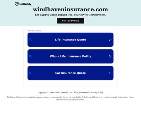 website thubmnail of Windhaveninsurance