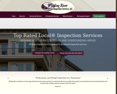 website thubmnail of Windingriver.net
