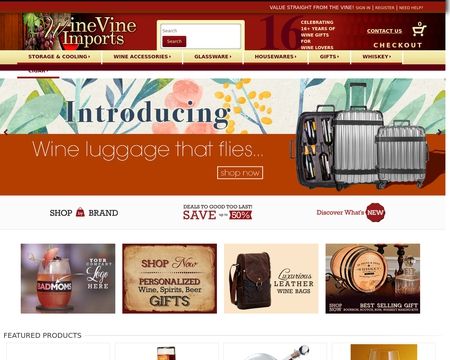 website thubmnail of WineVine-Imports