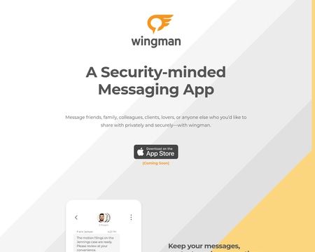website thubmnail of Wingman