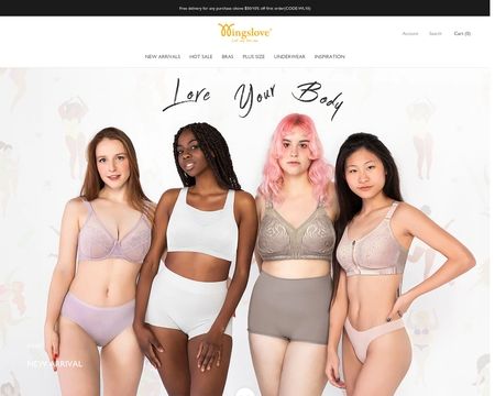 website thubmnail of Wingslove