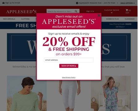 website thubmnail of WinterSilks