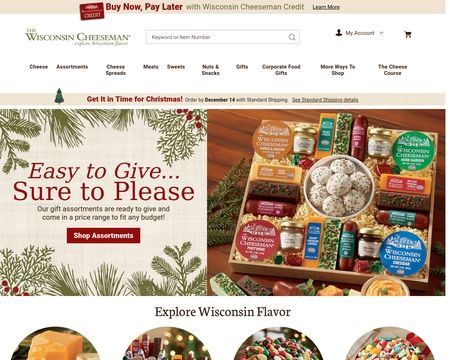website thubmnail of Wisconsincheeseman