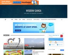 Thumbnail of Wisdomganga.com