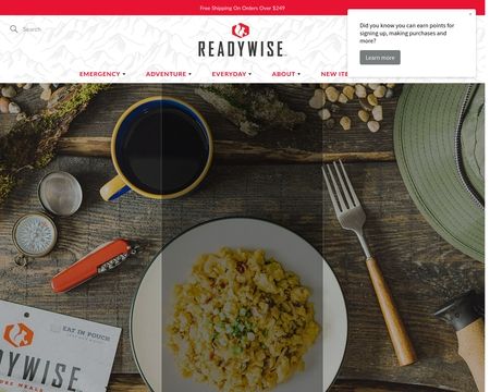 website thubmnail of Wise Food Storage