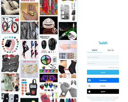 website thubmnail of Wishwall.me