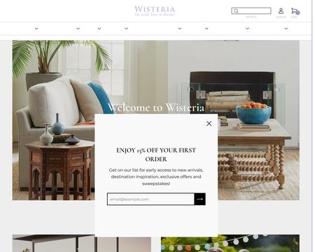 website thubmnail of Wisteria