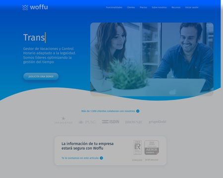 website thubmnail of Woffu