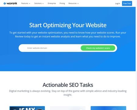 website thubmnail of WooRank