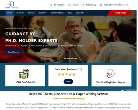 website thubmnail of Words Doctorate