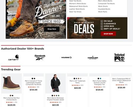 website thubmnail of WorkBoots