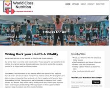 Thumbnail of World Class Nutrition